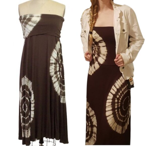 INC International Concepts Dresses & Skirts - INC Convertible Women's Strapless Maxi Mini Dress Skirt SZ Small NWT